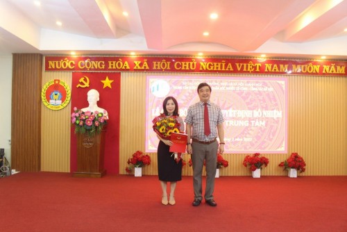 Công bố và trao Quyết định bổ nhiệm Phó Giám đốc Trung tâm Điều dưỡng và Chăm sóc Người có công – Công tác xã hội tỉnh Khánh Hòa