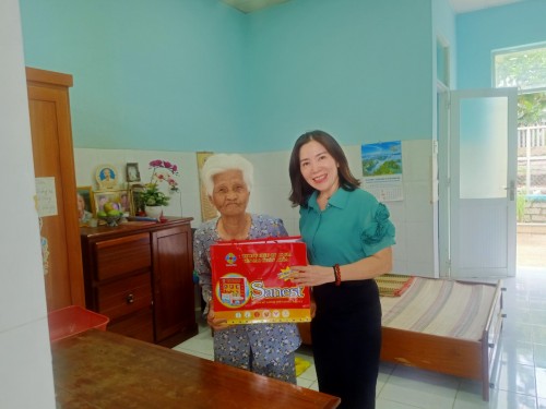 HOẠT ĐỘNG THĂM, TẶNG QUÀ DƯỠNG LÃO VIÊN  NHÂN KỶ NIỆM 82 NĂM NGÀY NGƯỜI CAO TUỔI VIỆT NAM  (06/6/1941-06/6/2023)